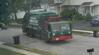 Garbage Truck 22 Passing By My House Picking Up Garbage!