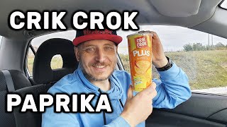 ЧИПСЫ CRIK CROK PLUS PAPRIKA ЧИПСЫ КРИК КРОК БАРБЕКЮ ОБЗОР