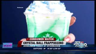 A little bit of magic is coming to the starbucks secret menu this
week. it's called "crystal ball frappuccino" and its just as colorful
coffee com...