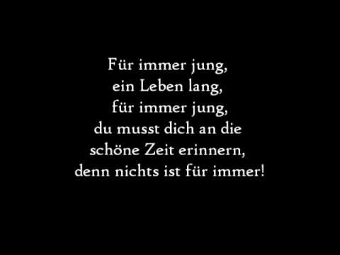 Bushido feat. Karel Gott - Für immer jung Lyrics