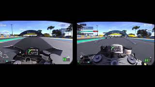 Ride 5 Yamaha Yzf R1M Mc2019 Vs Kawasaki Ninja Zx-6R 636 Mc2020 - Le Mans