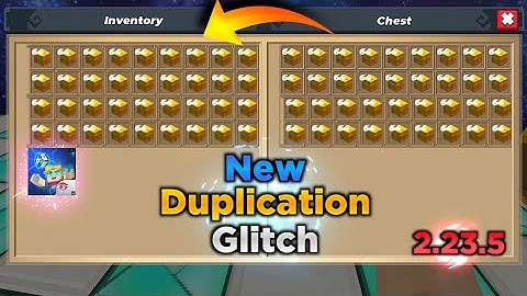 New Duplication Glitch 😜😜 Skyblock 2.23.5 Blockman Go Garena