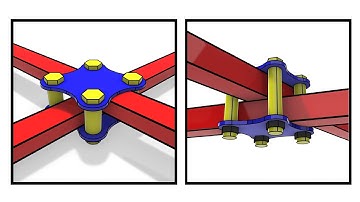 Rhino Grasshopper (Parametric Plate Connection)