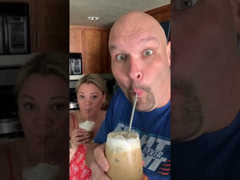 Javy Coffee Salted Caramel KETO Iced Coffee Recipe #Shorts