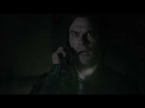 The Vampire Diaries 7x22 Damon Hears Elena S Voice In The Vault Delena Kisses Flashbacks HD