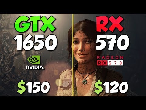 GTX 1650 vs RX 570 Test in 7 Games