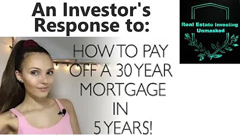 Response to: How to pay off a 30 year home mortgage in 5-7 years
