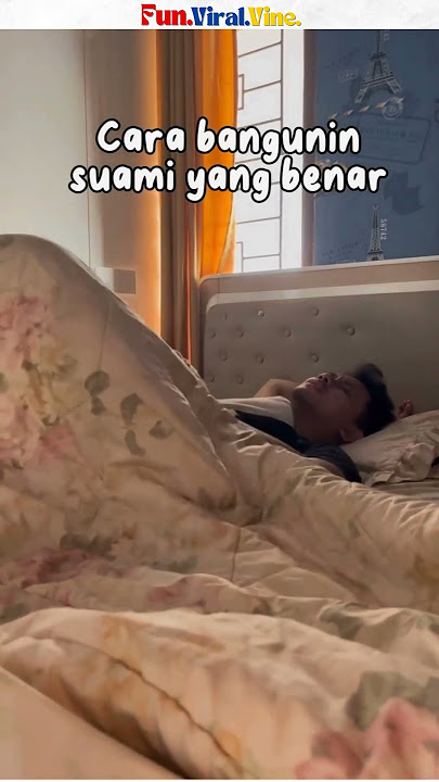 Cara membangunkan suami yang benar 😂 #funny #shorts #viral #ngakak #lucu #videolucu #cantik #girl