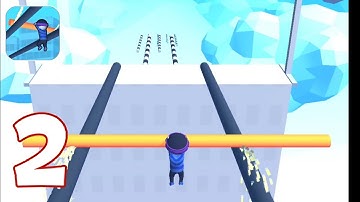 Roof Rails - Level 11-20 Part 2 (Android GamePlay Walkthrough)