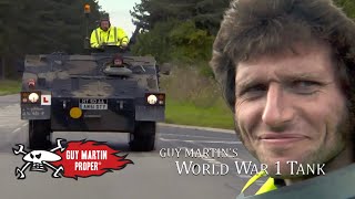 Guy Martin takes his TANK driving test | Guy Martin Proper