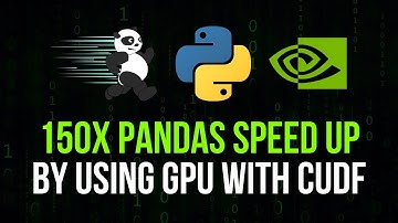 150x Pandas Speed-Up: cuDF in Python