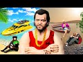 Rich vs poor family holiday in gta 5