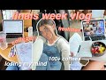 COLLEGE FINALS WEEK VLOG 2022 (lots of studying + coffee!)
