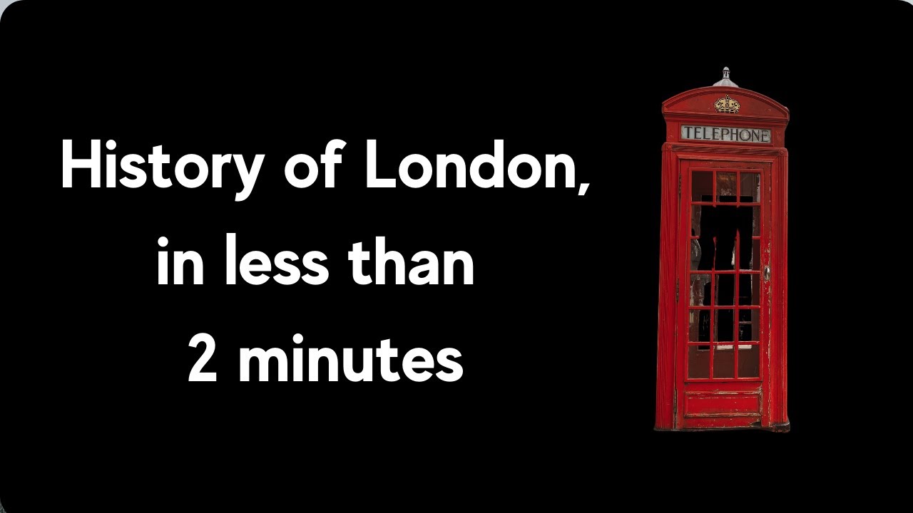 A brief history of London in less than 2 minutes YouTube