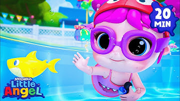 Swimming Pool Games with Jill | Kids Cartoons and Nursery Rhymes