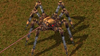 spidertron can be stacked infinitely for extreme defenses part 2 (lasers)