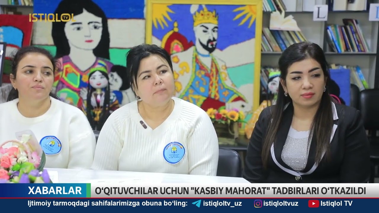 “Kasbiy rivojlanish kuni” doirasida texnologiya fani o‘qituvchilari uchun  seminar treninglar tashki