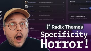 Why is Radix Themes Built This Way — A Solution