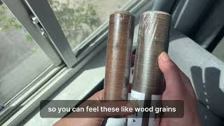 Holomey Vs. Stickyart Wood Contact Paper Comparison (Color & Texture)