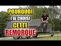 Remorque  le meilleur investissement pour un jardinier cesu et micro