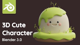 Cute Character Modeling | Blender Tutorial for Beginners [RealTime]