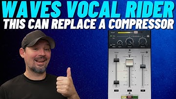 Best Plugin to Replace or Work With Your Compressor | Waves Vocal Rider