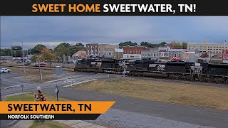 LIVE RAILCAM: Sweetwater, Tennessee, USA | Virtual Railfan