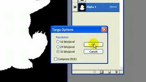 Create transparent textures to Second Life (in Photoshop)
