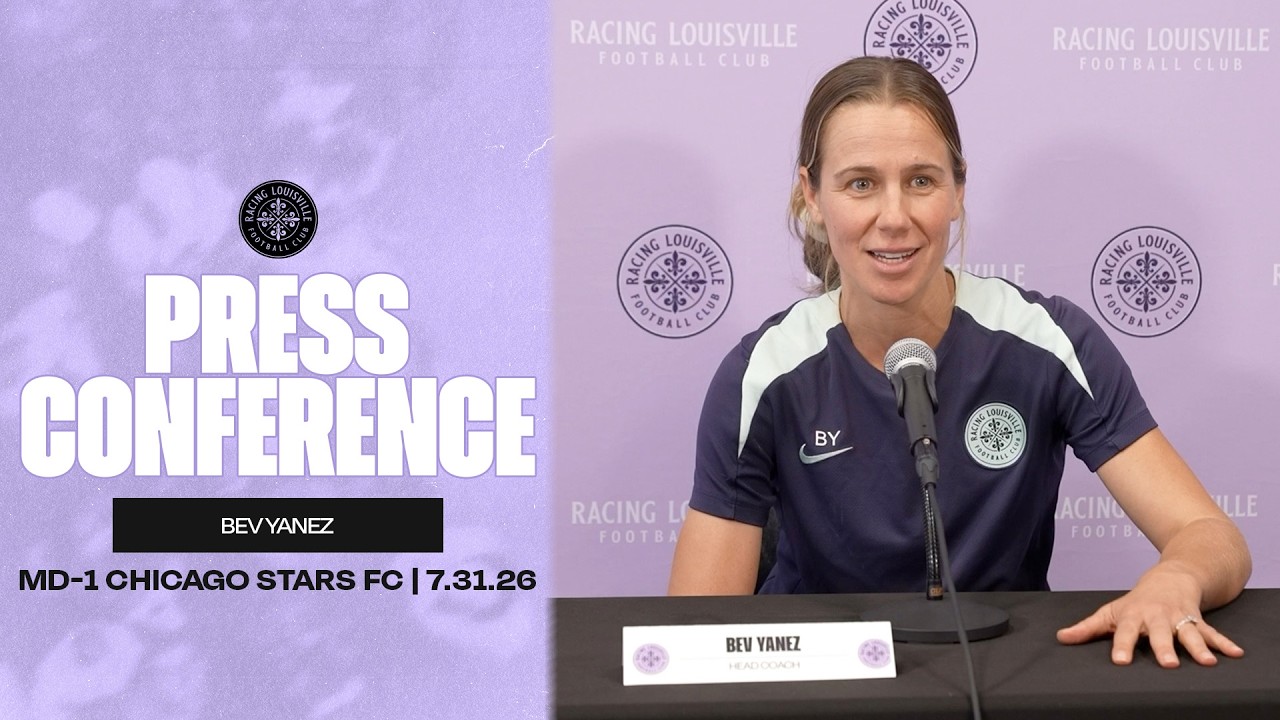 At the end of 'demanding' week Racing 'excited' for Chicago | Bev Yanez MD-1 Chicago Stars | 7.31.26