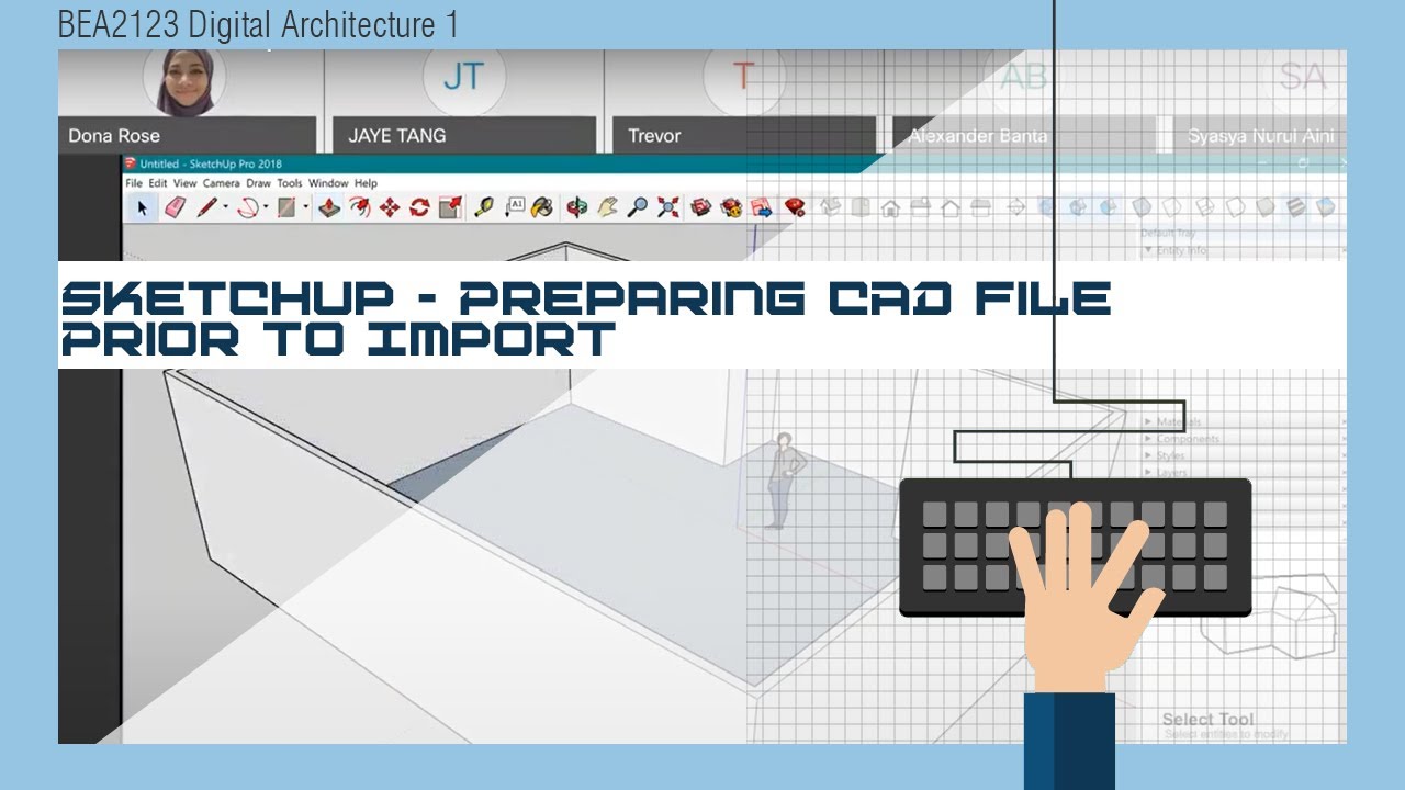 SketchUp - Preparing CAD File Prior to Import