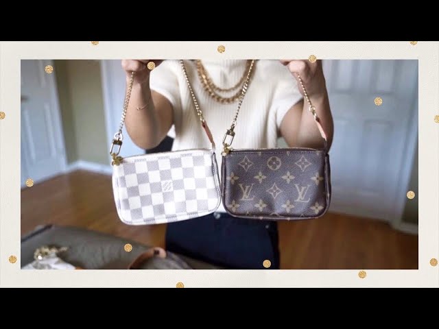 Louis Vuitton Damier Azur Canvas Mini Pochette Accessoires, myGemma, DE