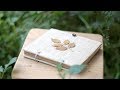 HOW TO MAKE A NOTEBOOK WITH REUSABLE COVER | DinLife