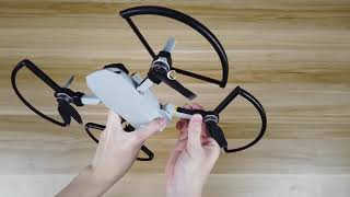4 шт. защита для пропеллера комплекты шасси dji mavic mini drone защитный аксессуар расширитель
