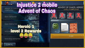 Solo raids rewards injustice 2 mobile | boss nightwing defeated | solo raid gameplay