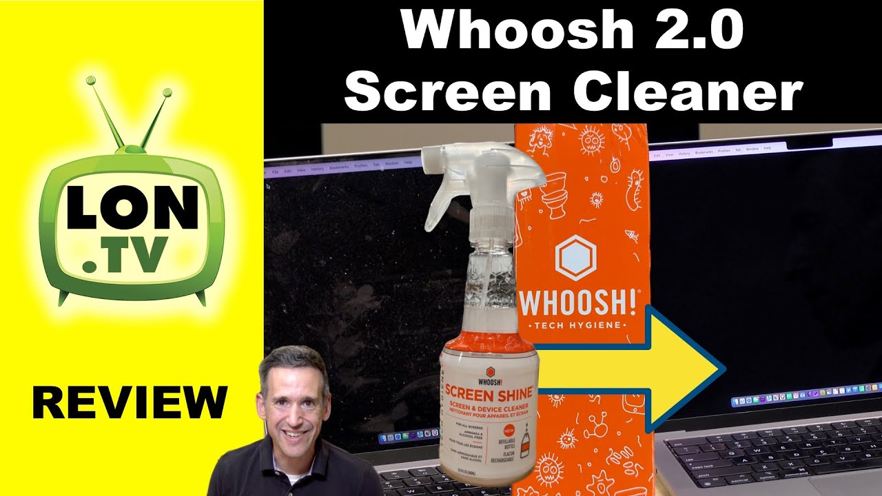 Whoosh 2.0 Screen Cleaner Review for laptops, smartphones, tablets etc - It  Actually Works! 