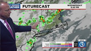 FORECAST: Comfy, cooler start to the workweek