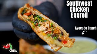 How To Make The Best Southwest Chicken Eggrolls