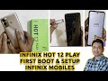 How To Setup Infinix hot 12 play | First Boot up | How To Setup infinix ...