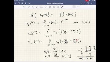 Lecture 25: Down-Sampling implication in Frequency Spectrum -Mathematical Relations