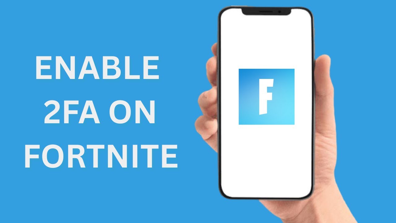 How To Enable 2 Factor Authentication On Fortnite - YouTube