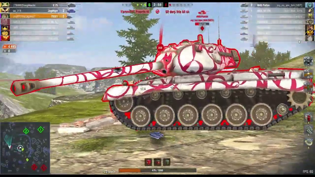 T92E1 World of Blitz Best Replays