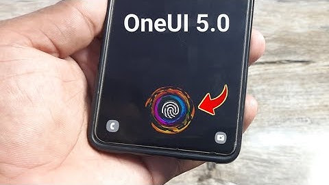 Apply Samsung OneUI 5.0 New Fingerprint Animation For All Devices 🔥 | A50 A50s A51 A52 A52s A71 A31