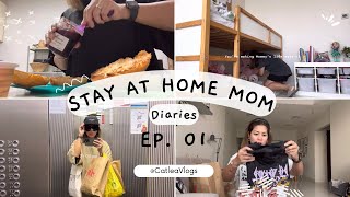 STAY AT HOME MOM DIARIES EP. 1: Early Morning Mommy Duties, Me time + H&M Shopping Haul  | Dubai