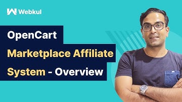 OpenCart Marketplace Affiliate System - Overview