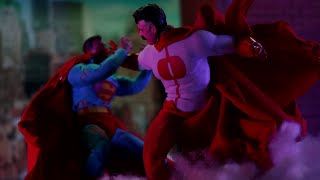OMNIMAN KILLS SUPERMAN MULTIVERSE SAGA  PART 2 #superman #omniman #invincible #homelander
