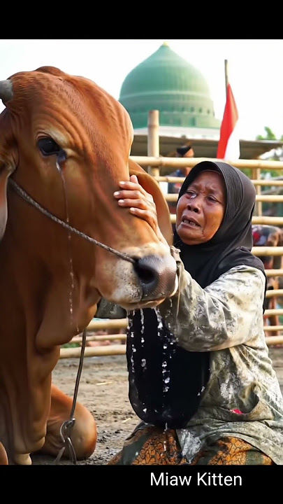 sapi menangis😭#iduladha2025 #sapi #takbiran