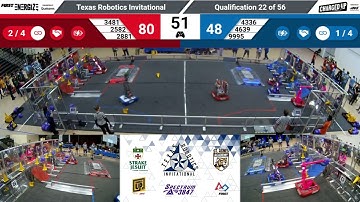 qm22 2023 Texas Robotics Invitational