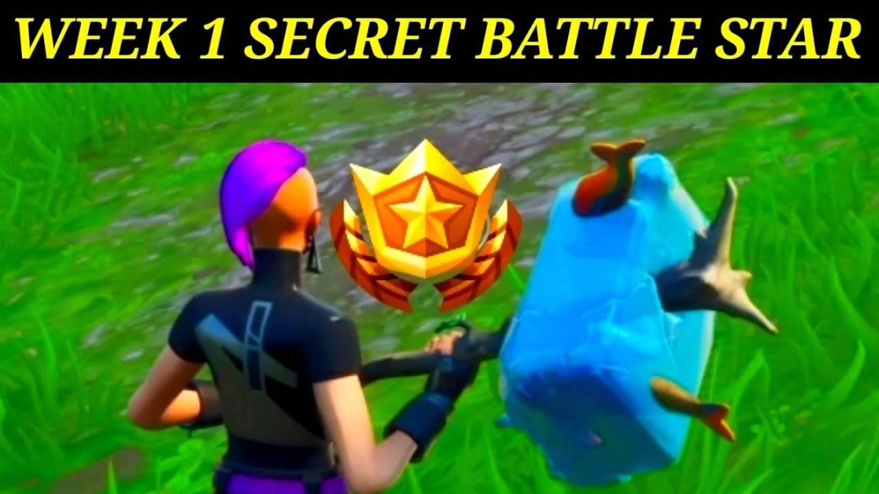 Fortnite Season 10 Week 1 Secret Battle Star Location Easy Guide - bailes de fortnite en roblox speed run 4 roblox youtube