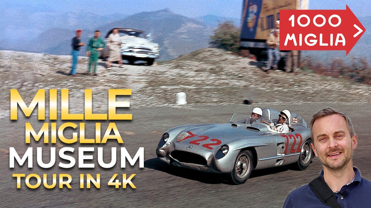 This is a GEM ! Mille Miglia Museum in Brescia - YouTube