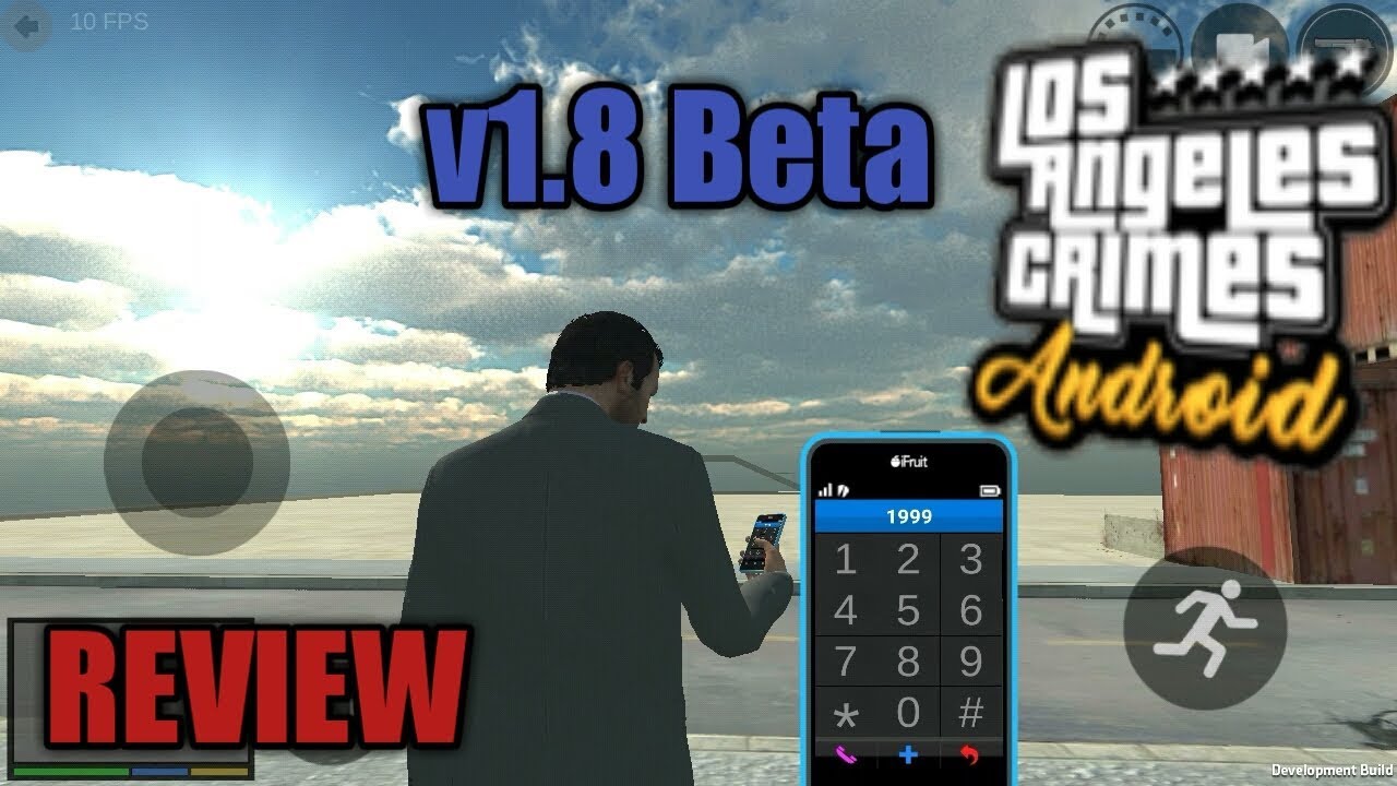 Los angeles crimes android v1.8 Beta version review - YouTube